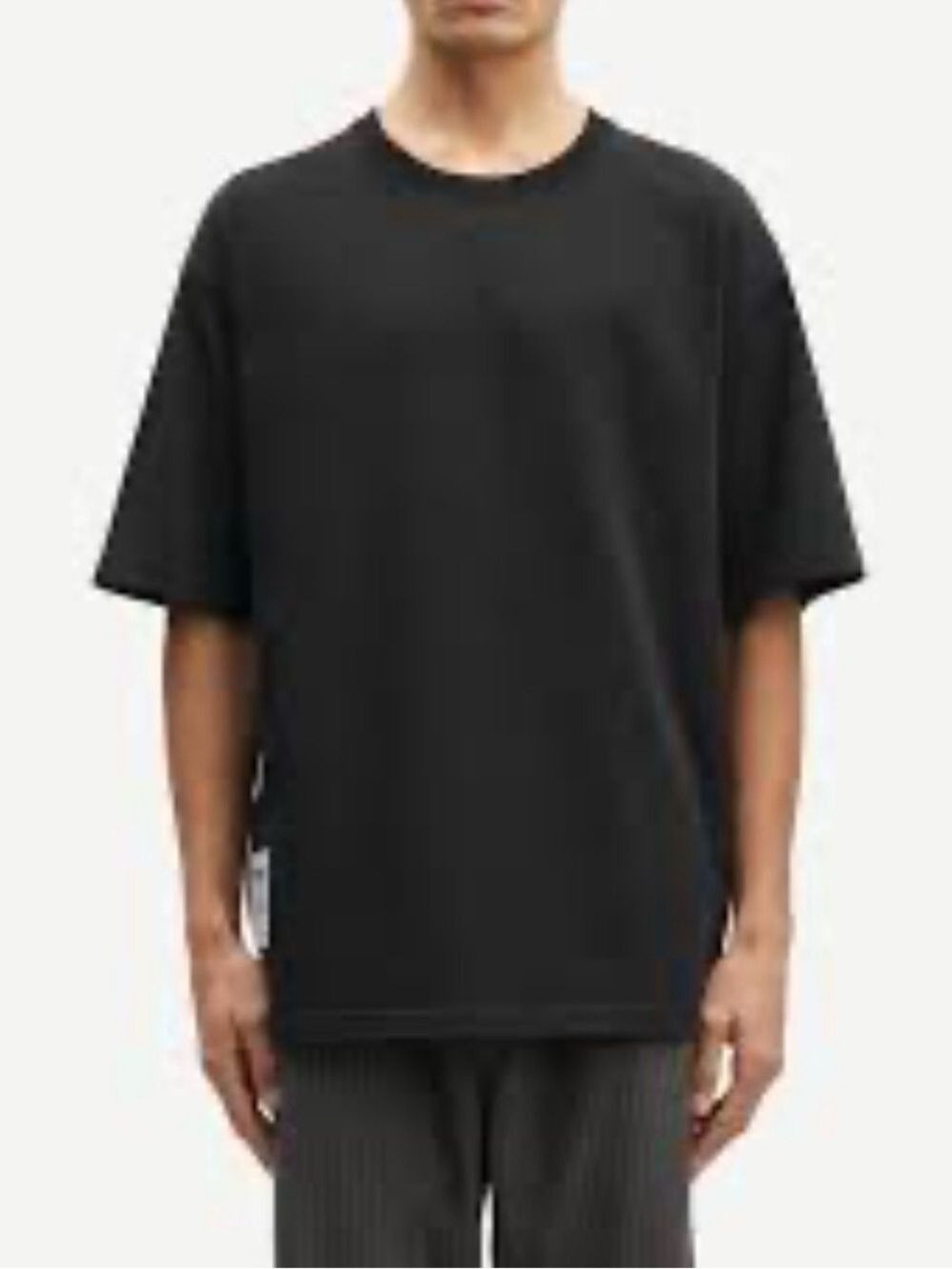 COS Men's Black Short Sleeve Crew Tee